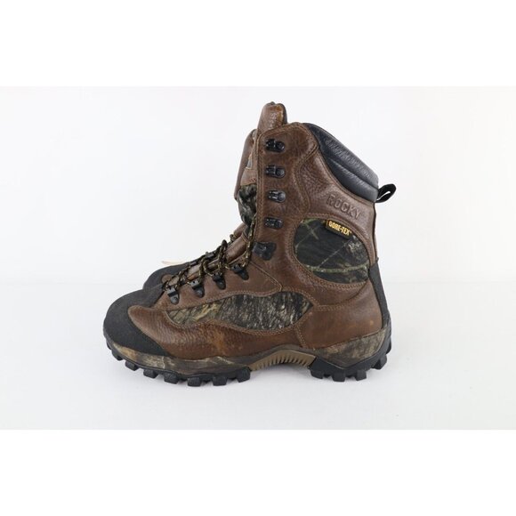Deadstock Vintage Y2K Rocky Mens 10.5 W 800 Thinsulate Goretex Camouflage Boots main image 14
